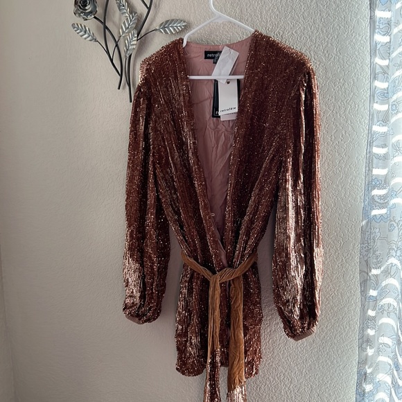 Retrofete GABRIELLE SEQUIN ROBE - Picture 7 of 15